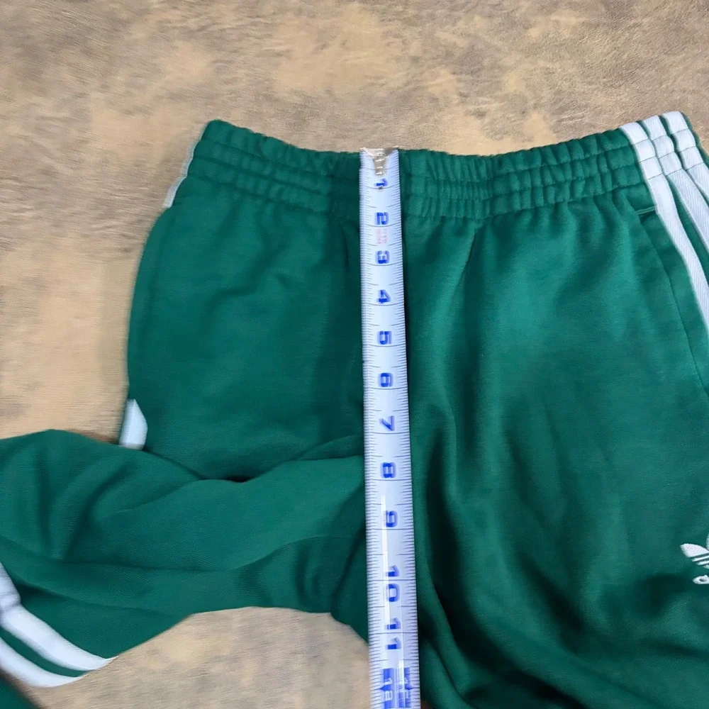 Adidas Track Pants Mens S Green Primeblue Parley 3-Stripe Joggers GD2371